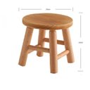Ver imagem 2 de Banqueta Pequena Em Madeira Alta Qualidade