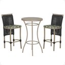 Ver imagem 1 de Mesa Bistrô e 2 Banquetas Roma Fendi Corda Náutica Estofado 5 Trama Original