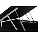 Ver imagem 3 de Cama Box Baú Viúva Corino Preto 128x188x42