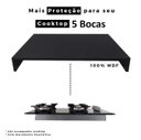 Ver imagem 6 de Tampa de Proteção Cooktop 5 Bocas Grande em MDF 89x50x10,5cm