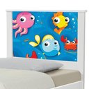 Ver imagem 4 de Bi Cama Juvenil Zap Fundo do Mar Peixinhos com Colchões