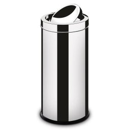 Lixeira Inox 16 Litros Com Tampa Basculante Home Martinazzo - 1