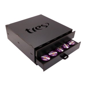 Porta Capsula Café Três Corações Preto 50 Capsulas Reforçado