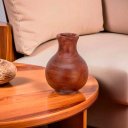 Ver imagem 2 de Vaso de de Madeira Natural Marrom 13 X 17cm Home & Co