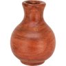 Vaso de de Madeira Natural Marrom 13 X 17cm Home &amp; Co - 1