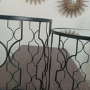 Ver mais imagens de Jogo 2 Mesas Decorativa Canto Sala Lateral Home&co Metal Preto