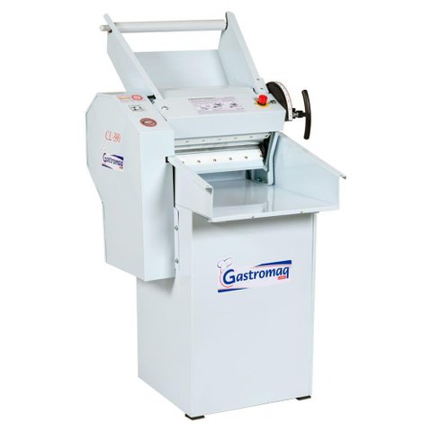 Cilindro Laminador com Pedestal Clpe390 Gastromaq Cilindro Epóxi Bivolt