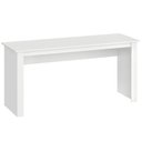 Ver imagem 2 de Escrivaninha Office Badesh 160cm Branco - Fellicci Móveis
