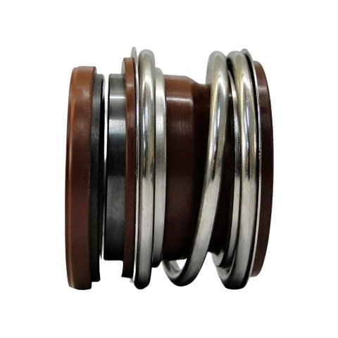 Selo Mecânico Mg1 Silício Viton com Fole de Borracha, Suporta até 150° C