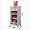 Ver imagem 3 de Armario Cozinha Decorativo Fruteira com Suporte Galão Água