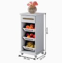 Ver imagem 3 de Armario Cozinha Decorativo Fruteira com Suporte Galão Água