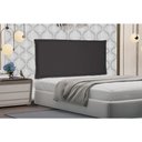 Ver imagem 3 de Cabeceira Painel Queen 1,60m Veneza Suede - Pallazio - Preto