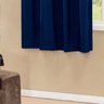 Cortina Blackout PVC Corta 100% A Luz 2,80x1,80M Azul Marinho - 4