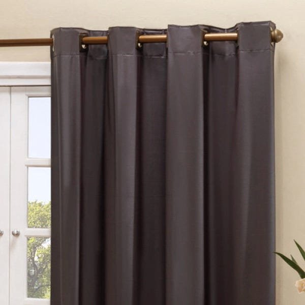 Cortina Blackout PVC Corta 100% A Luz 2,80x1,80M - Tabaco - 3