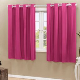 Cortina Blackout PVC Corta 100% A Luz 2,20x1,30M - Pink - 1