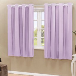 Cortina Blackout PVC Corta 100% A Luz 2,20x1,30M - Lilás - 1