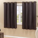 Ver imagem 1 de Cortina Blackout PVC Corta 100% A Luz 2,20x1,30M - Tabaco