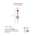 Ver imagem 2 de Bico Dosador de Azeite Garrafas Bebidas Inox e Tampa 2un