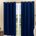 Cortina Blackout PVC Corta 100% A Luz 2,80x2,30M Azul Marinho