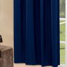Cortina Blackout PVC Corta 100% A Luz 2,80x2,30M Azul Marinho - 4