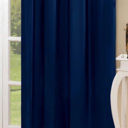 Cortina Blackout PVC Corta 100% A Luz 2,80x2,30M Azul Marinho - 5
