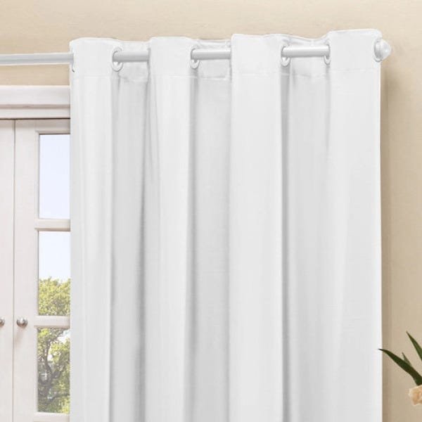 Cortina Blackout PVC Corta 100% A Luz 2,80x1,60M - Branco - 3