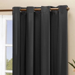 Cortina Blackout PVC Corta 100% A Luz 2,80x2,30M - Preto - 3