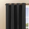 Cortina Blackout PVC Corta 100% A Luz 2,80x2,30M - Preto - 2