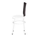 Ver imagem 4 de 2 Cadeiras para Mesa Branca Hawai Marrom:branco