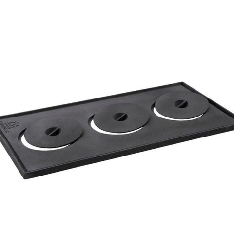 Chapa Fogão a Lenha Libaneza Comum 3 Furos