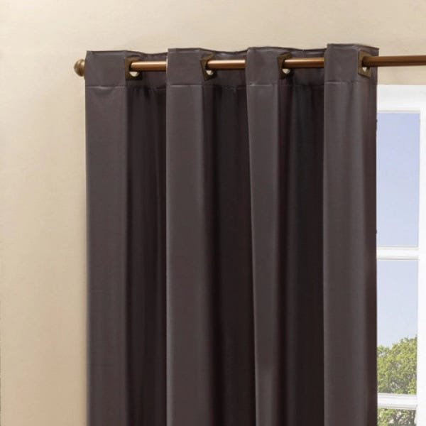 Cortina Blackout PVC Corta 100% A Luz 2,80x2,80M - Tabaco - 2