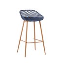 Ver imagem 4 de Conjunto 4 Banquetas Alta com Base de Aço Monaco Fratini