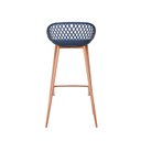 Ver imagem 7 de Conjunto 4 Banquetas Alta com Base de Aço Monaco Fratini