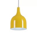 Ver imagem 3 de Pendente Gota Teat Luminária Lustre Alumínio Amarelo - Rei Da Iluminação