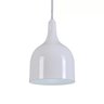 Pendente Gota Teat Luminária Lustre Alumínio Branco Brilhante - Rei Da Iluminação - 3