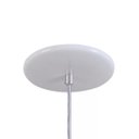 Ver imagem 2 de Pendente Gota Teat Luminária Lustre Alumínio Branco Brilhante - Rei Da Iluminação