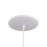 Pendente Gota Teat Luminária Lustre Alumínio Branco Textura com Cobre - Rei Da Iluminação - 2