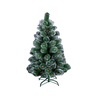 Árvore de Natal Modelo Pinheiro Luxo Canadense 1.50m 150 Galhos Verde Nevado Base de Metal - 1