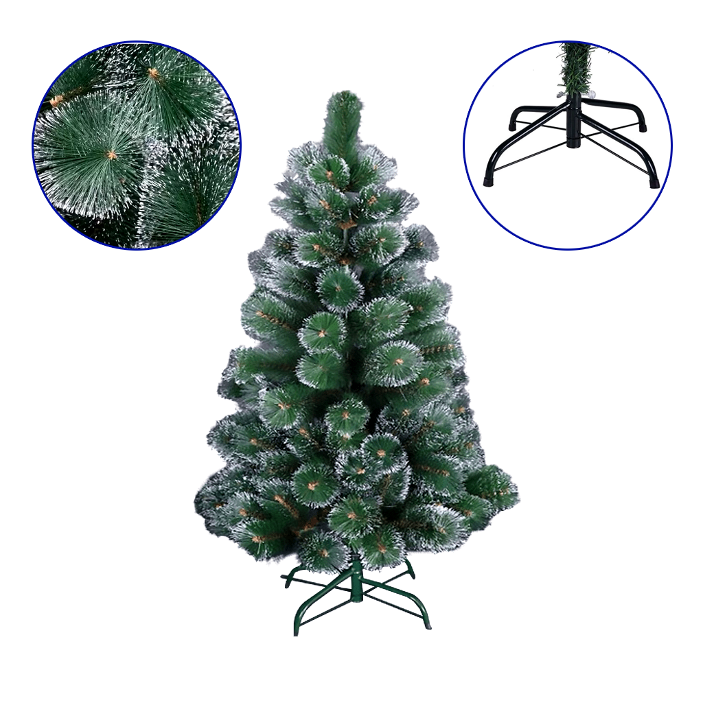 Árvore De Natal Pequena Completa Decorada Luxuosa -azul 60cm - R$ 399,39