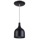 Ver imagem 1 de Pendente Gota Teat Luminária Lustre Alumínio Preto Textura - Rei Da Iluminação