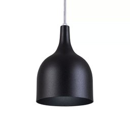 Pendente Gota Teat Luminária Lustre Alumínio Preto Textura - Rei Da Iluminação - 3