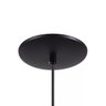 Pendente Gota Teat Luminária Lustre Alumínio Preto Textura com Cobre - Rei Da Iluminação - 2
