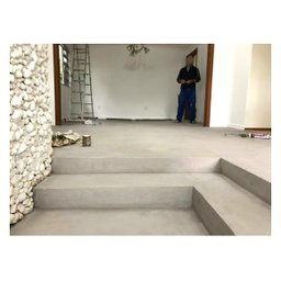 Cimento Queimado Líquido Piso Cinza Claro Max Pisos 20Kg - 3