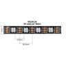 Fita Led Rgb Ws2812B 5 Volts Ip67 Emborrachada A Prova D'Água com Controle - 3