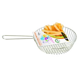 Cesto Fritadeira para Fritura 22cm de Diametro em Aço Estanhado - 1