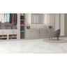 Porcelanato Polido Borda Reta Calacata Lux Bianco 82X82Cm - 4