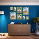 Ver imagem 2 de Kit 8 Porta Retratos Painel Parede Amarelo