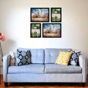 Ver imagem 4 de Kit 4 Porta Retratos Painel Parede Preto