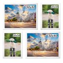 Ver imagem 1 de Kit 4 Porta Retratos Painel Parede Branco