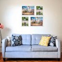 Ver imagem 4 de Kit 4 Porta Retratos Painel Parede Branco